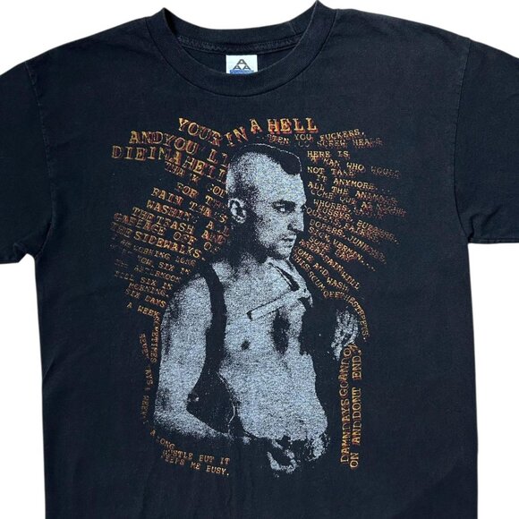 2000s vintage Taxi Driver movie t-shirt Travis Bickle film quotes graphic. - Picture 2 of 6
